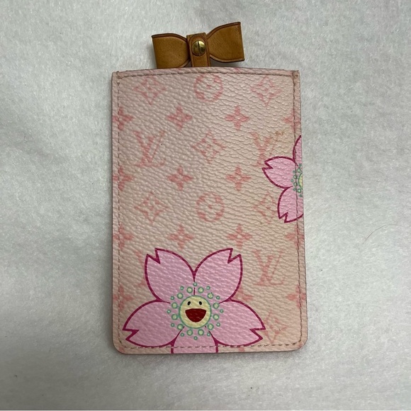 VTG LOUIS VUITTON x Takashi MURAKAMI Cherry Blossom Pink Mirror - Picture 2 of 16